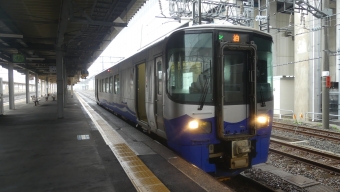 浦本駅から糸魚川駅の乗車記録(乗りつぶし)写真