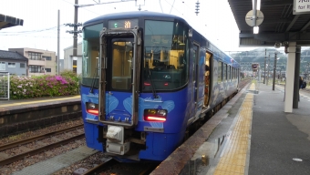 糸魚川駅から泊駅の乗車記録(乗りつぶし)写真