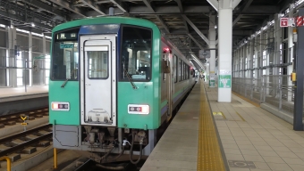 富山駅から婦中鵜坂駅の乗車記録(乗りつぶし)写真