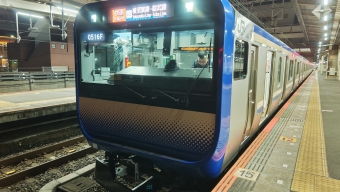 千葉駅から逗子駅の乗車記録(乗りつぶし)写真