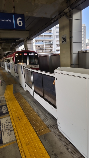京急蒲田駅から品川駅:鉄道乗車記録の写真