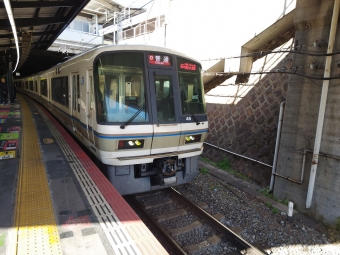 天王寺駅から奈良駅の乗車記録(乗りつぶし)写真