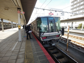 姫路駅から加古川駅の乗車記録(乗りつぶし)写真