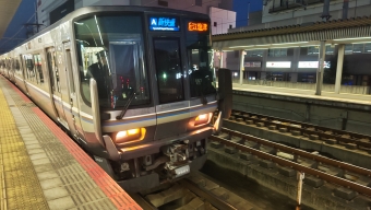 姫路駅から近江塩津駅の乗車記録(乗りつぶし)写真