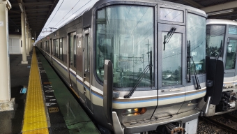近江今津駅から大阪駅の乗車記録(乗りつぶし)写真