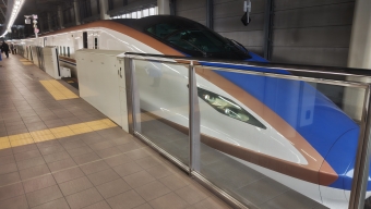 金沢駅から東京駅の乗車記録(乗りつぶし)写真