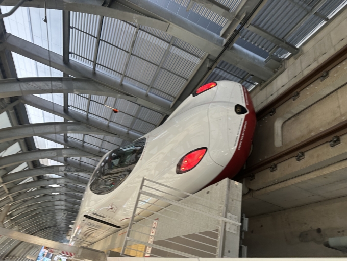 鉄道乗車記録の写真:乗車した列車(外観)(1)     「初めて乗る西九州新幹線かもめ」
