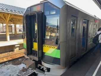 標茶駅から釧路駅の乗車記録(乗りつぶし)写真