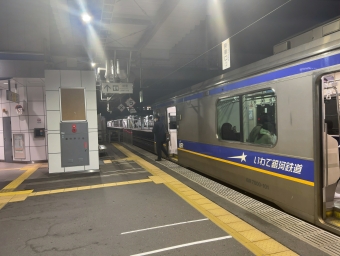 小鳥谷駅から盛岡駅の乗車記録(乗りつぶし)写真