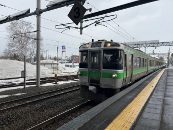 当別駅から札幌駅:鉄道乗車記録の写真