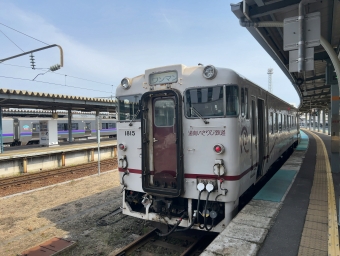 函館駅から五稜郭駅の乗車記録(乗りつぶし)写真
