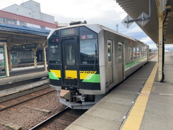 釧路駅から白糠駅の乗車記録(乗りつぶし)写真