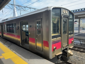 青森駅から新青森駅の乗車記録(乗りつぶし)写真