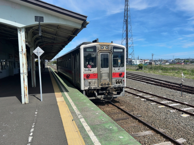 鉄道乗車記録の写真:乗車した列車(外観)(4)        「JR根室本線　根室駅
釧路行き普通列車5630D
キハ54 518」