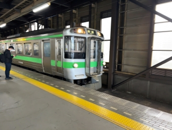 桑園駅から稲穂駅の乗車記録(乗りつぶし)写真