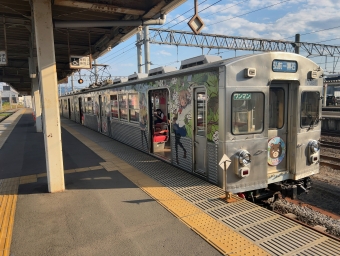 弘前駅から田んぼアート駅の乗車記録(乗りつぶし)写真