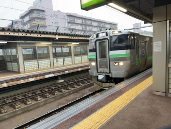 新琴似駅から桑園駅の乗車記録(乗りつぶし)写真