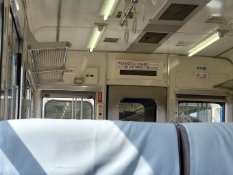 熊谷駅から寄居駅の乗車記録(乗りつぶし)写真