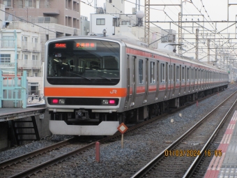 西国分寺駅から東浦和駅の乗車記録(乗りつぶし)写真