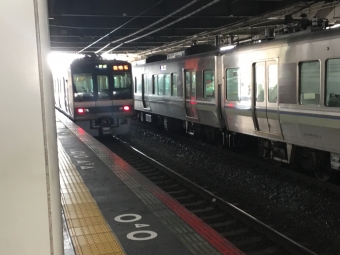 摂津本山駅から住吉駅の乗車記録(乗りつぶし)写真