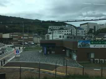 高槻駅から長岡京駅の乗車記録(乗りつぶし)写真