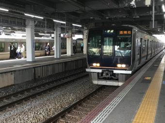 芦屋駅から住吉駅の乗車記録(乗りつぶし)写真