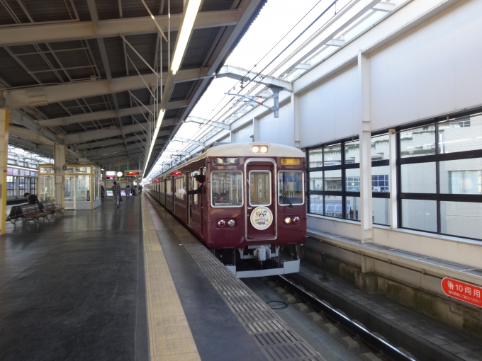 鉄道乗車記録の写真:乗車した列車(外観)(1)        「七福神ヘッドマークつきの電車」