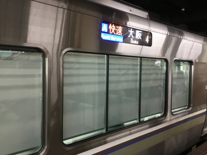 鉄道乗車記録の写真:乗車した列車(外観)(1)          「側面幕がLED」