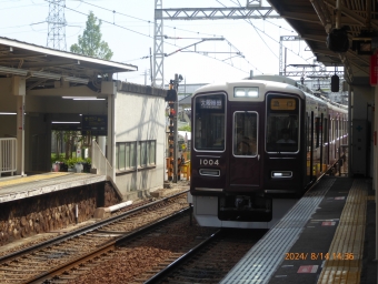 売布神社駅から中山観音駅:鉄道乗車記録の写真