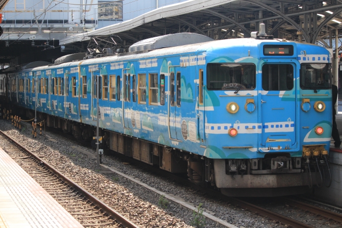 鉄道乗車記録の写真:乗車した列車(外観)(1)     「乗車した『SETOUCHI TRAIN』です。」