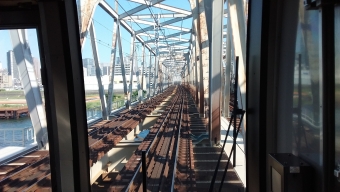 伊丹駅から大阪駅の乗車記録(乗りつぶし)写真