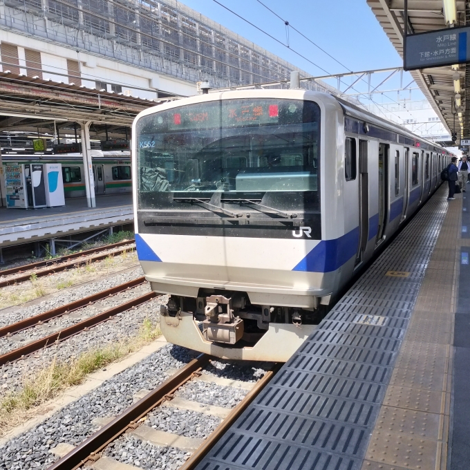 鉄道乗車記録の写真:乗車した列車(外観)(9)        「水戸線」