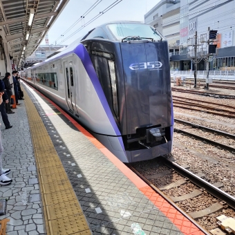 成瀬から長野駅の乗車記録(乗りつぶし)写真