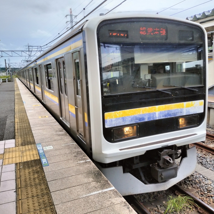 鉄道乗車記録の写真:乗車した列車(外観)(3)        「総武線」