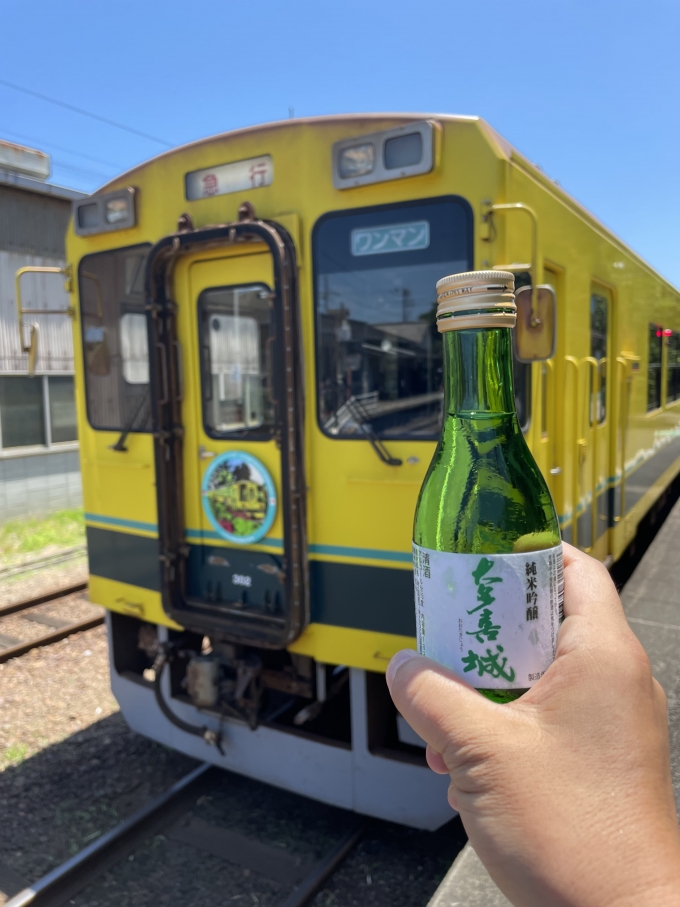 鉄道乗車記録の写真:乗車した列車(外観)(1)        「大原行き急行列車」