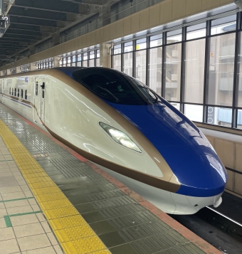 新宿駅から金沢駅:鉄道乗車記録の写真