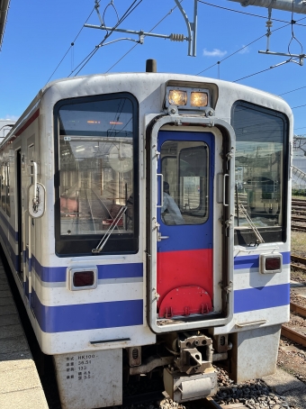 六日町駅から直江津駅の乗車記録(乗りつぶし)写真