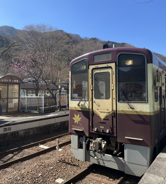 鉄道乗車記録の写真:乗車した列車(外観)(1)        「間藤行」