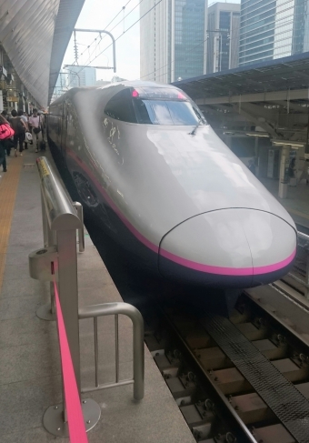 新宿駅から新宿駅の乗車記録(乗りつぶし)写真
