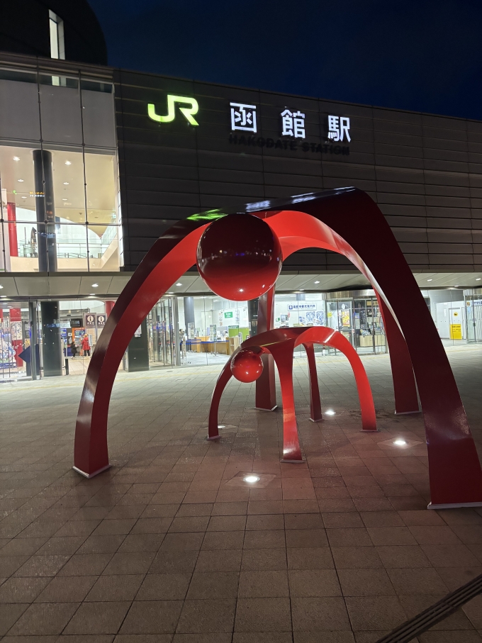 鉄道乗車記録の写真:駅舎・駅施設、様子(2)        「函館駅」