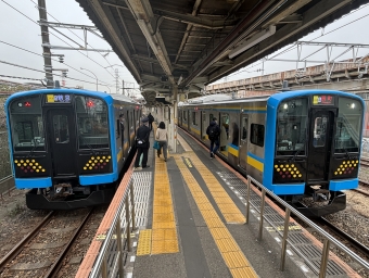 川崎駅から川崎駅の乗車記録(乗りつぶし)写真