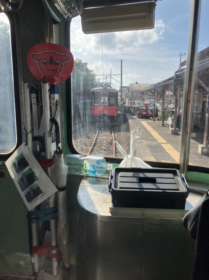 鉄道乗車記録の写真:車窓・風景(10)        「到着」