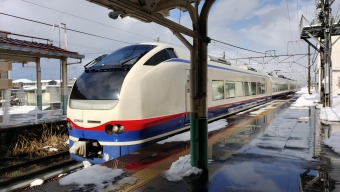 見附駅から糸魚川駅の乗車記録(乗りつぶし)写真