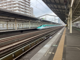 宇都宮駅から東京駅の乗車記録(乗りつぶし)写真