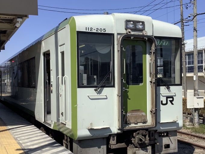 鉄道乗車記録の写真:乗車した列車(外観)(1)        「久しぶりにディーゼル区間で会える八高線の高崎〜高麗川に乗ってみました」