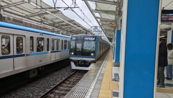 浦安駅から行徳駅の乗車記録(乗りつぶし)写真