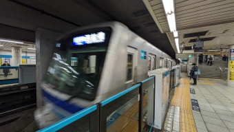 飯田橋駅から妙典駅の乗車記録(乗りつぶし)写真