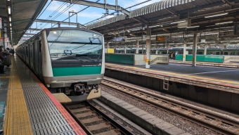 赤羽駅から池袋駅の乗車記録(乗りつぶし)写真