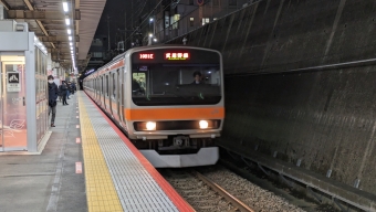 東所沢駅から南浦和駅の乗車記録(乗りつぶし)写真