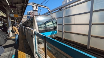 赤羽駅から秋葉原駅の乗車記録(乗りつぶし)写真
